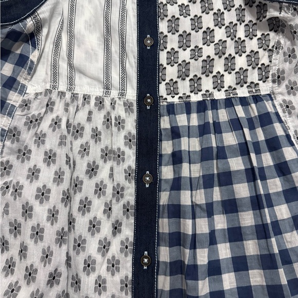 Pilcro Patch Work Tank Top - Picture 2 of 5